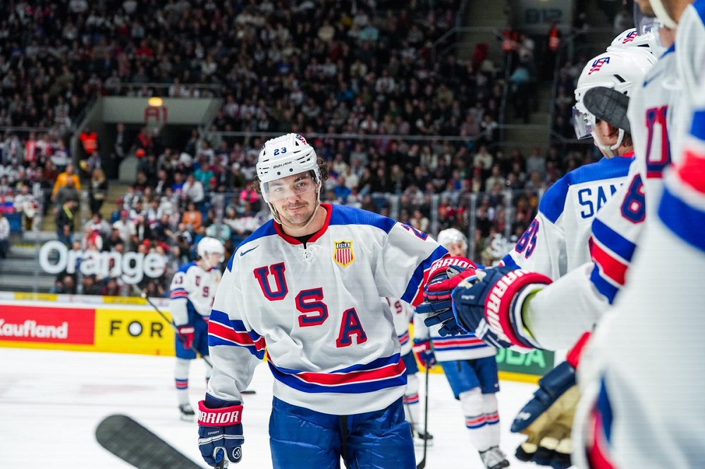 Америка является одним из фаворитов на победу на ЧМ-2024. Фото: USA Hockey