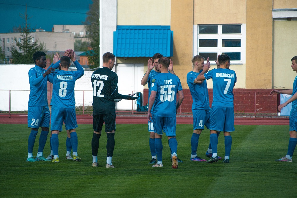 Команда из Витебска уже набрала 10 очков в текущем сезоне. Фото: ФК «Витебск»