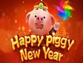 Happy Piggy New Year logo