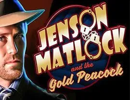 Jenson Matlock and the Gold Peacock logo