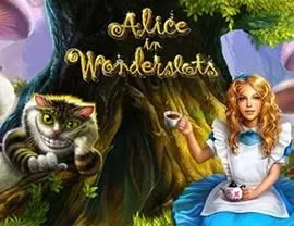 Alice in Wonderslots logo
