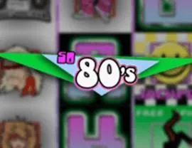 So 80's logo