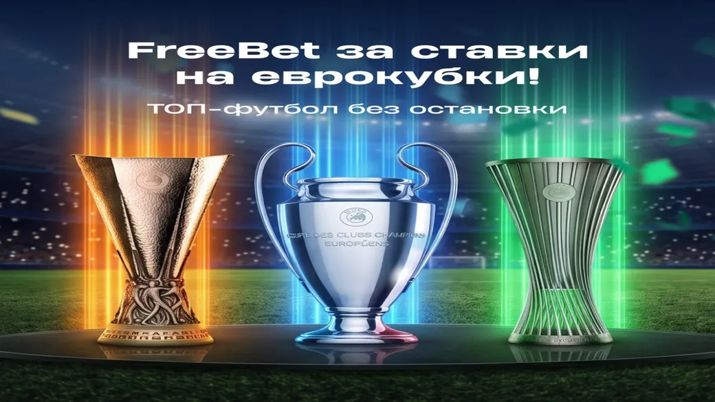 Betera Pass: фрибет за «Еврокубковый FreeBet»