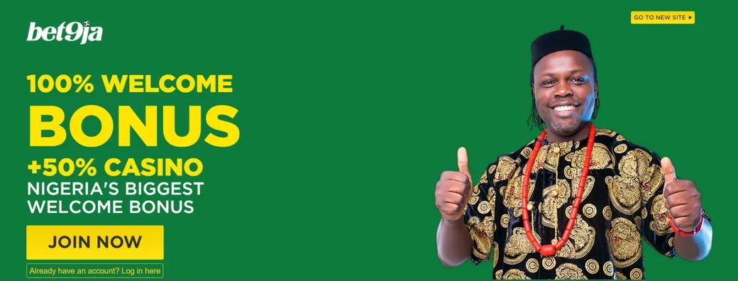 БК Bet9ja выдает новым игрокам 100% бонус на первый депозит