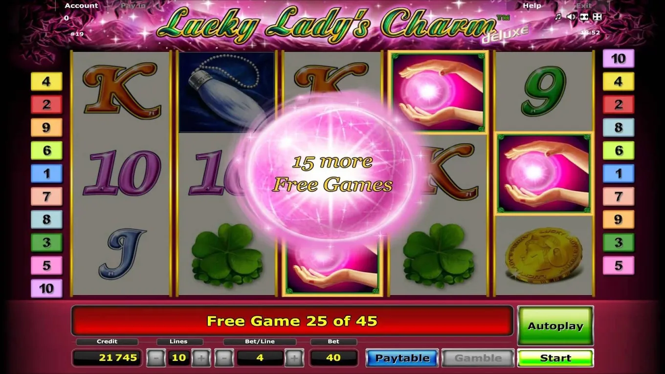 Lucky Lady's Charm Deluxe