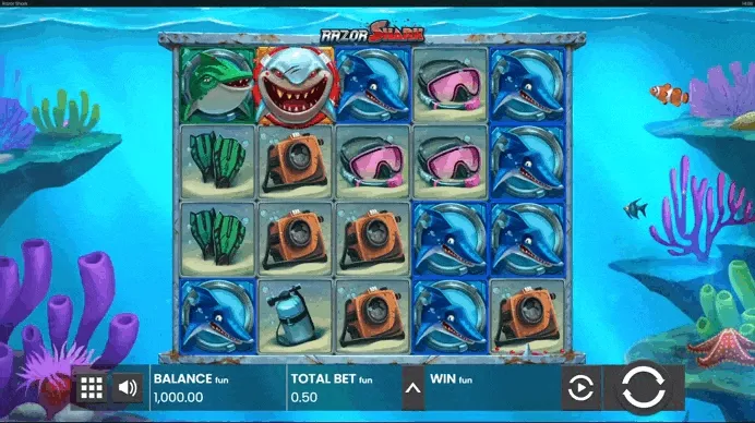 Razor Shark в демо