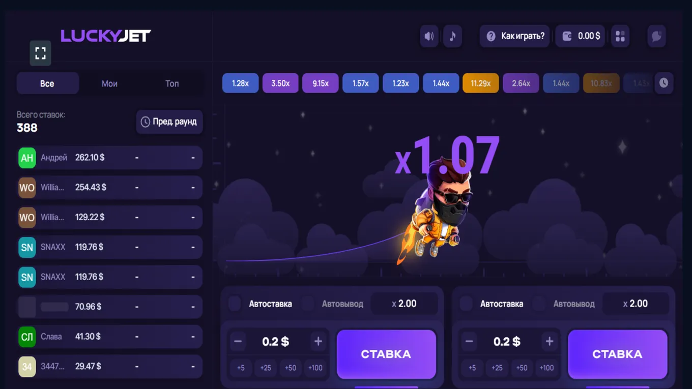 Слот ЛакиДжет