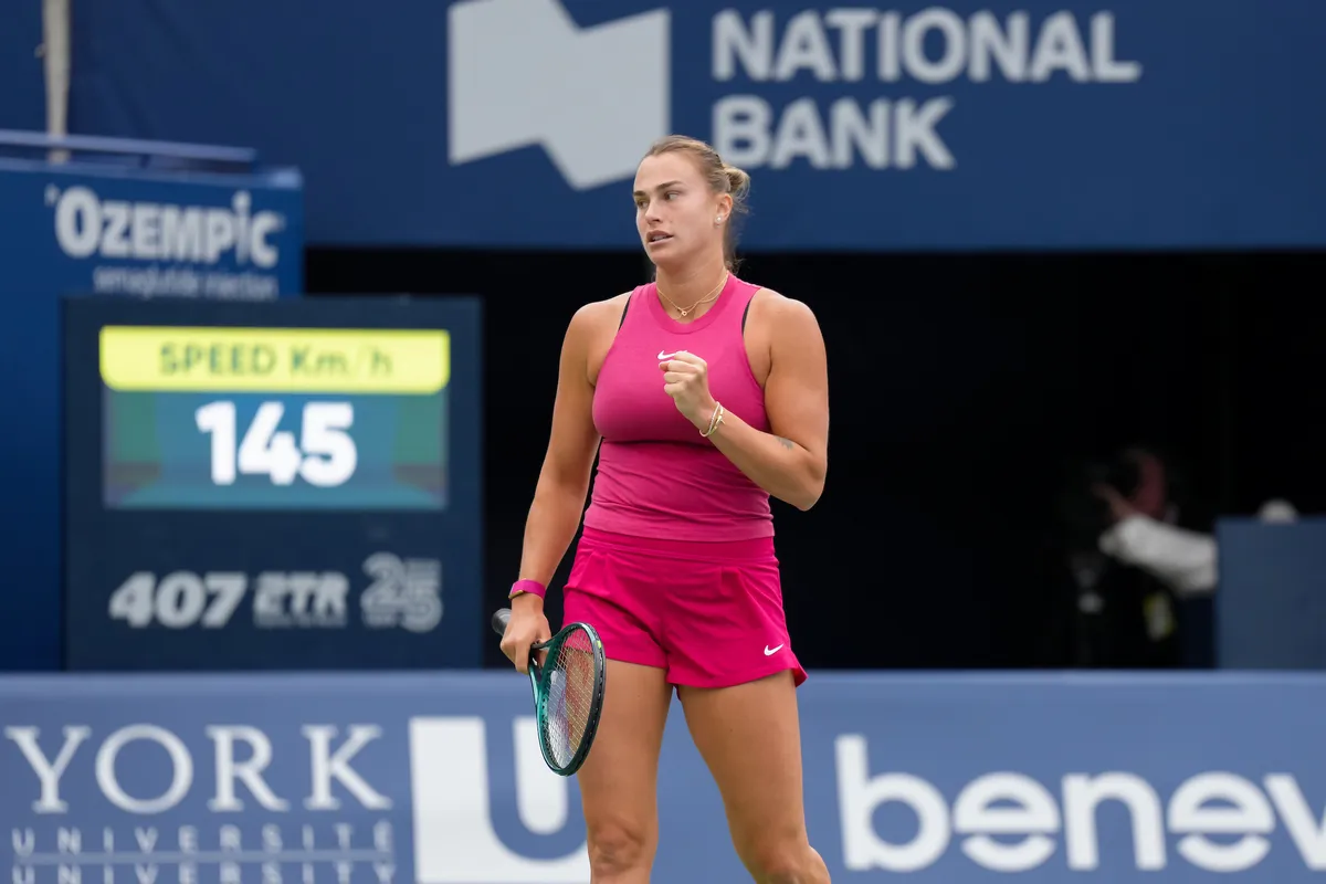 Белоруска считается основным фаворитом соревнований. Фото: National Bank Open