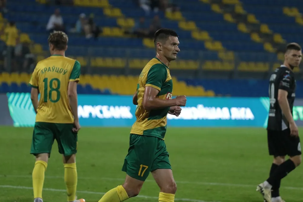 Форвард Егор Зубович. Фото: ФК «Неман»