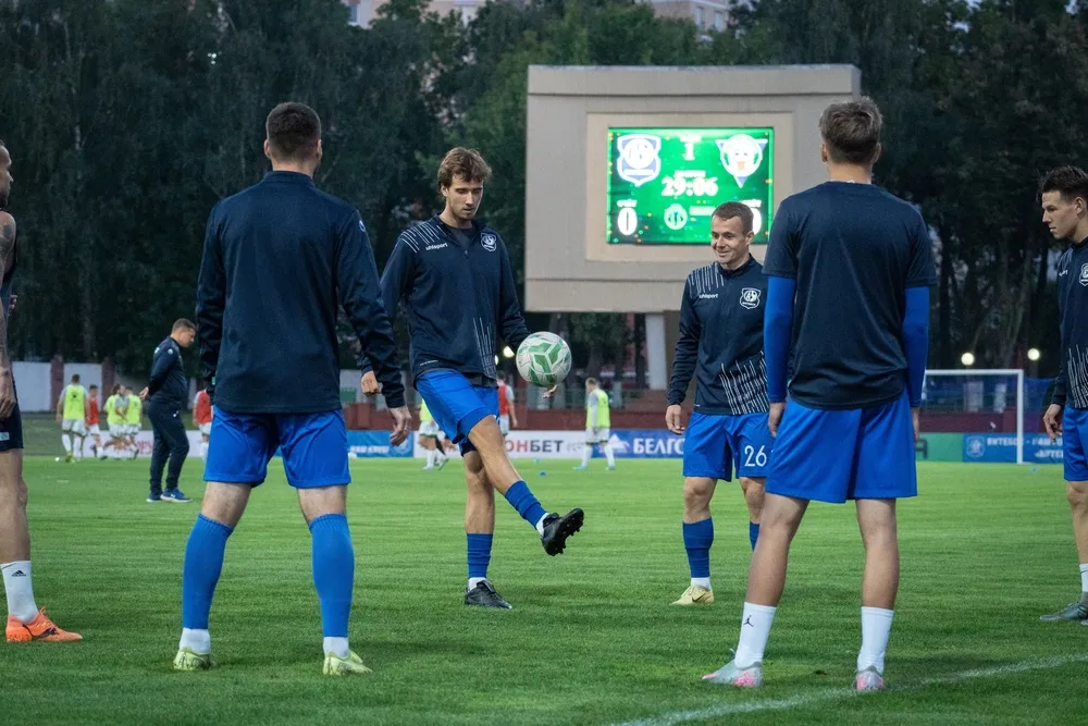 В первом круге «Витебск» уступил минскому «Динамо». Фото: ФК «Витебск»