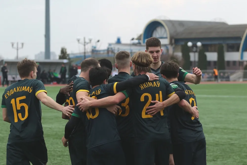 «Неман» одержал две победы на старте чемпионата. Фото: ФК «Неман»
