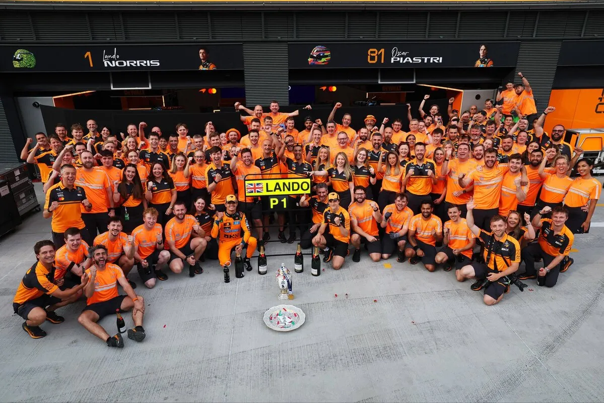 Фото: соцсети McLaren Mastercard F1 Team