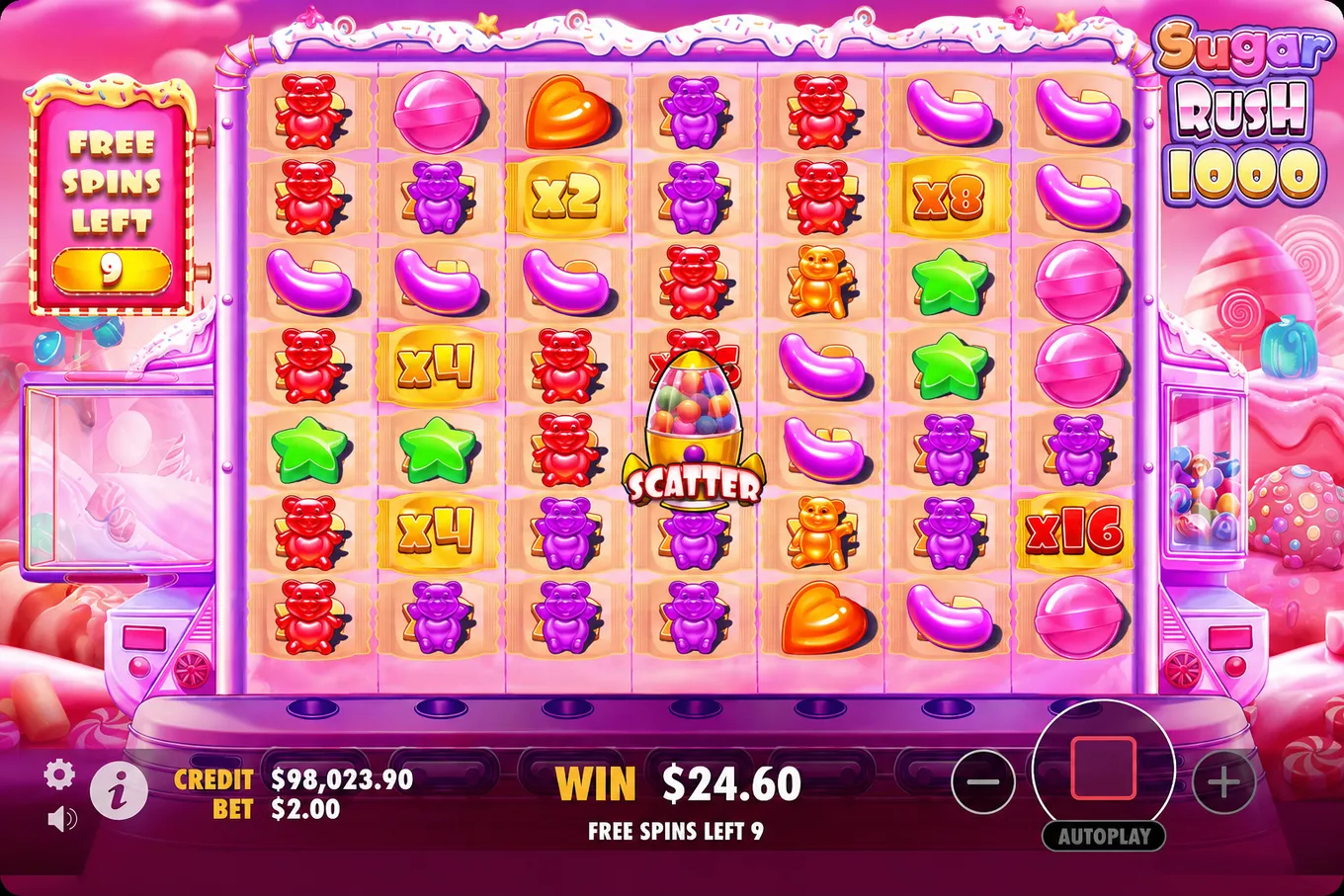Sugar Rush 1000