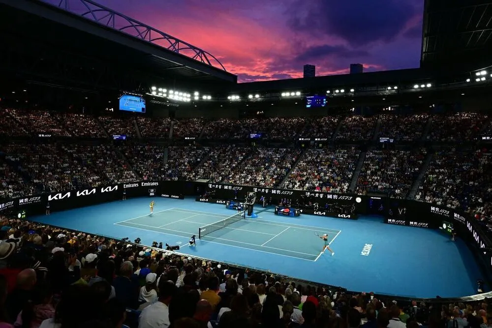 Корты турнира в Мельбурне. Фото: WTA