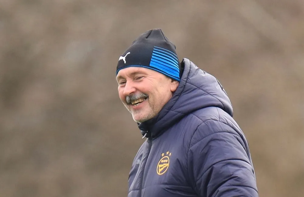 Главный тренер клуба из Борисова Игорь Криушенко. Фото: ФК БАТЭ