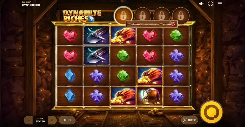 Слот Dynamite Riches Megaways