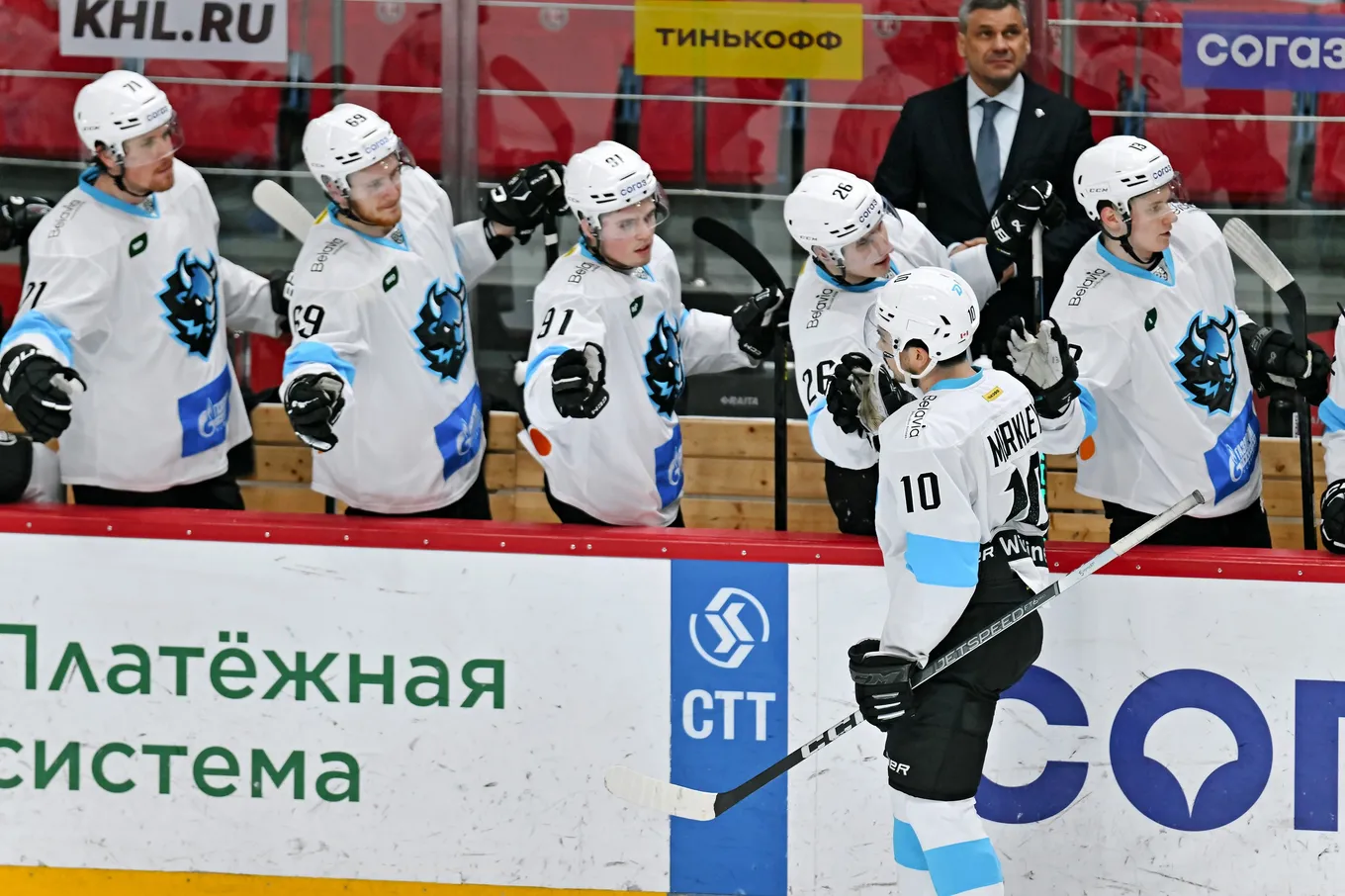 Меркли – один из лидеров минчан. Фото: ХК «Динамо» Минск