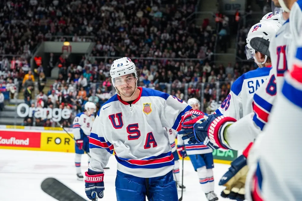 Америка является одним из фаворитов на победу на ЧМ-2024. Фото: USA Hockey