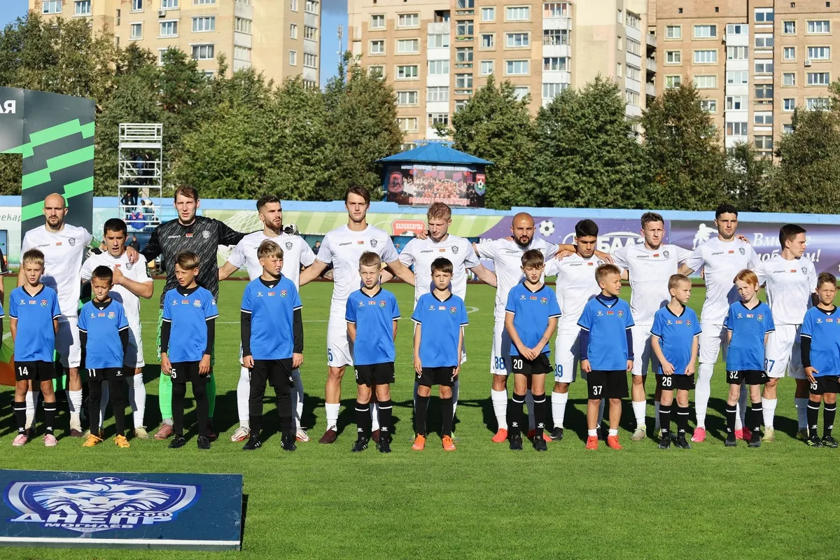 У могилевчан лишь две победы в чемпионате. Фото: ФК «Днепр»