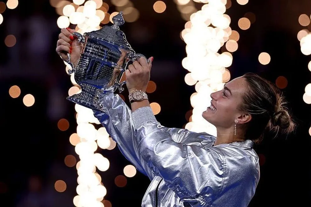 Арина Соболенко в 2025 году выиграла US Open. Фото: WTA