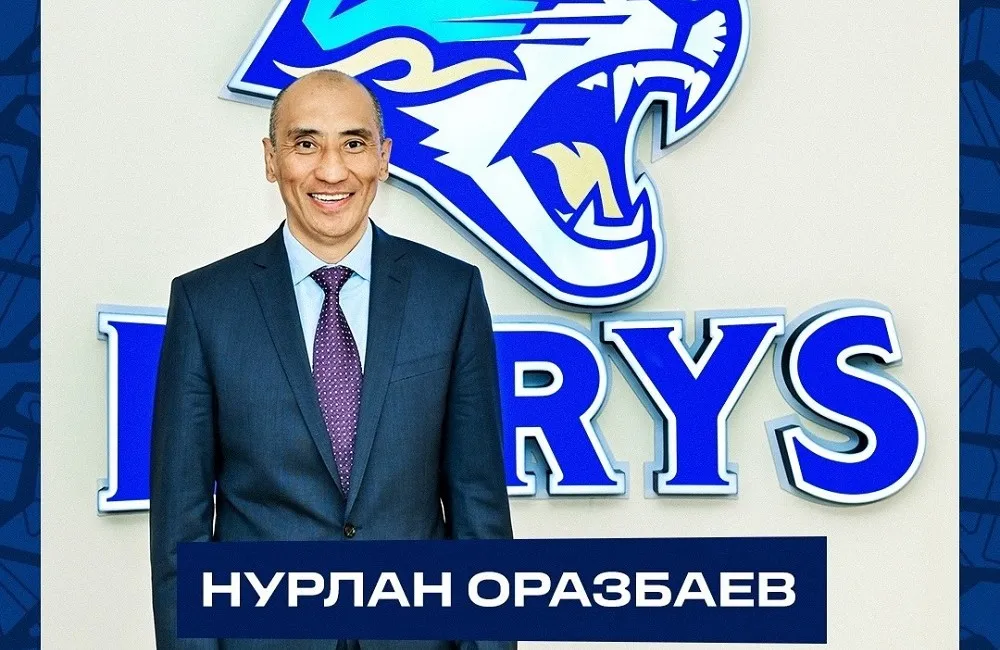 Нурлан Оразбаев. Фото: ХК «Барыс»