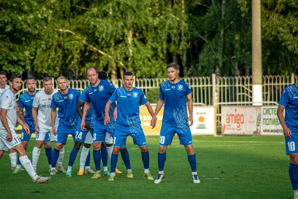 «Витебск» матч прошлого тура провел неудачно. Фото: ФК «Витебск»
