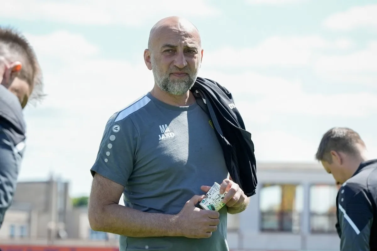 Магомед Адиев. Фото: ФК «МЛ Витебск»