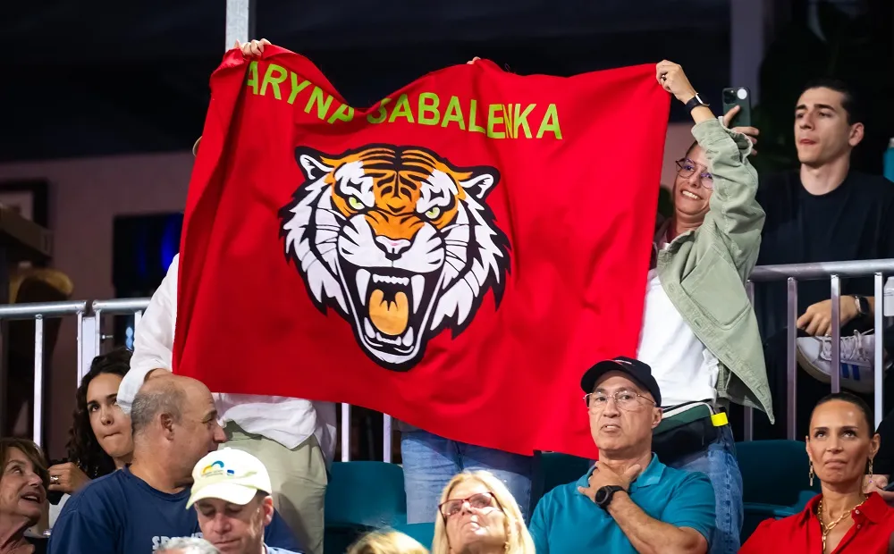 Соболенко поддерживали очень активно. Фото: WTA