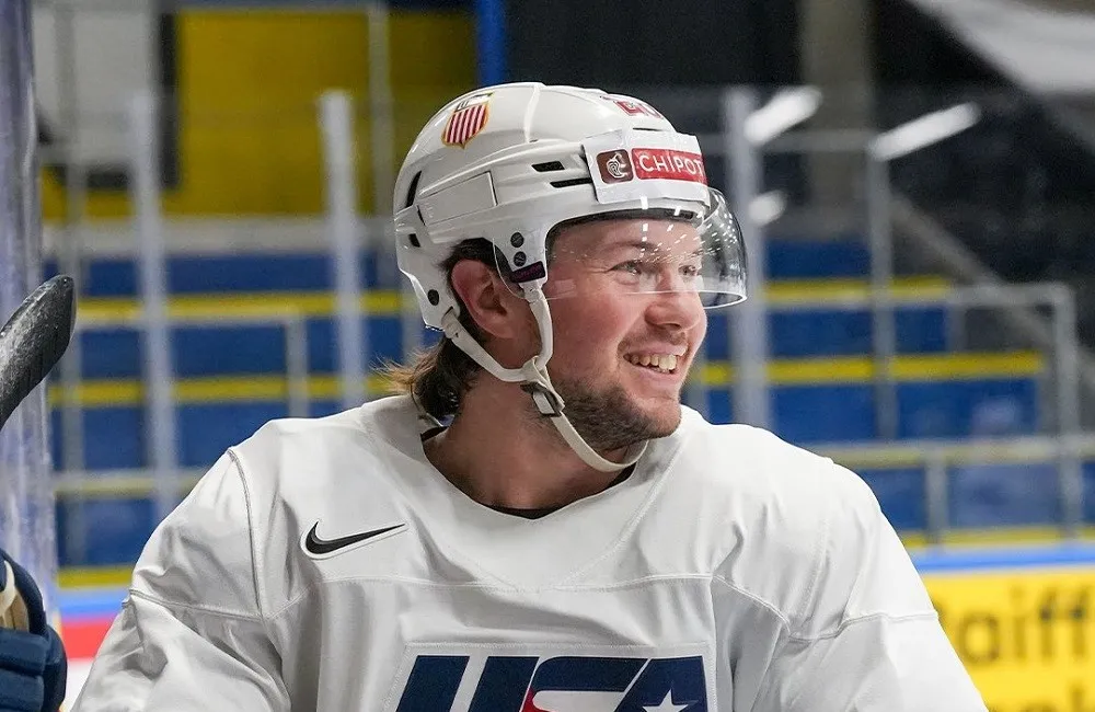 Американцы с хорошим настроением подходят к старту турнира. Фото: USA Hockey