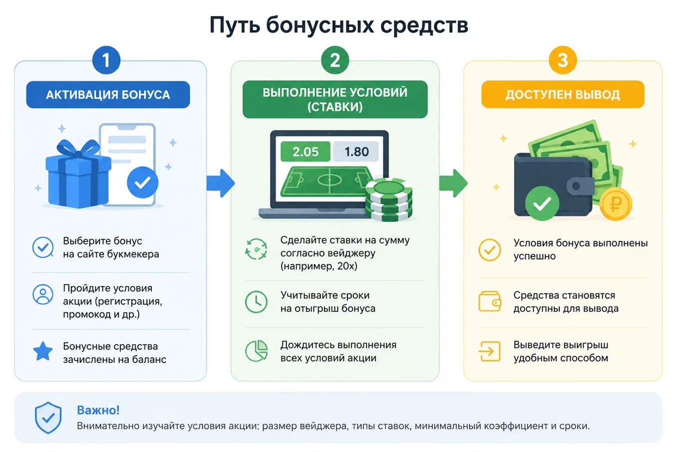 вейджер бонуса схема отыгрыша