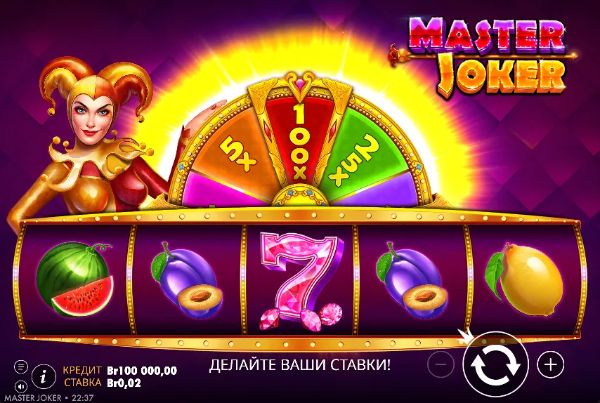 Скриншот игрового поля Master Joker