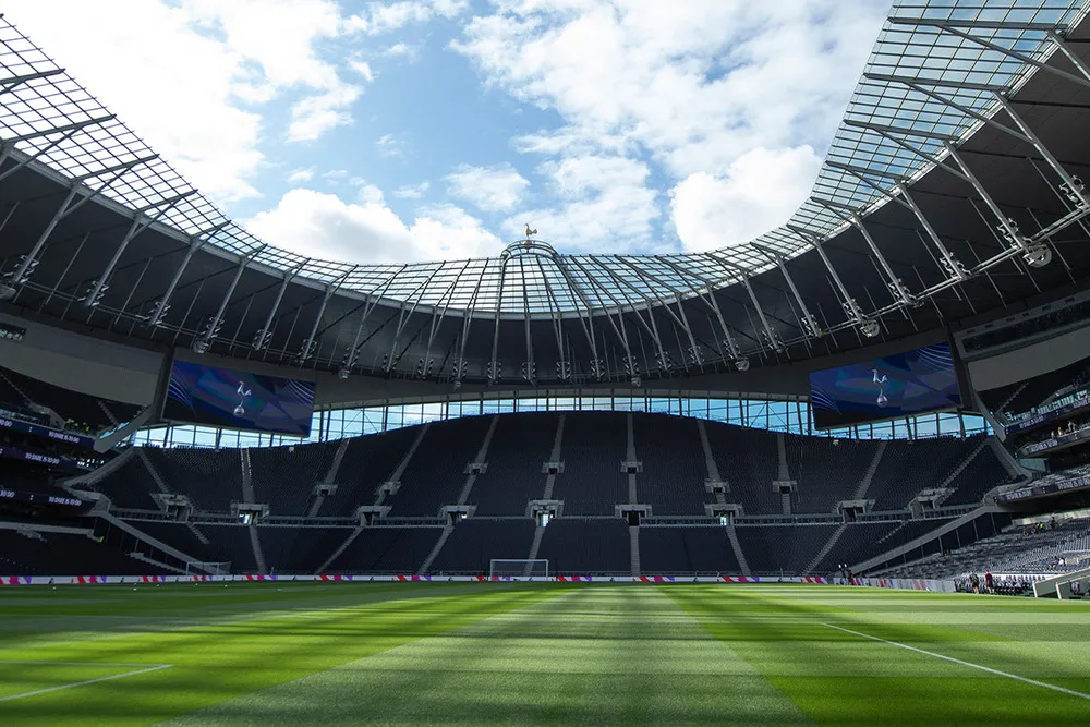 Первые тестовые матчи на «Tottenham Hotspur Stadium» прошли в марте 2019 года. Фото: ФК «Тоттенхэм»