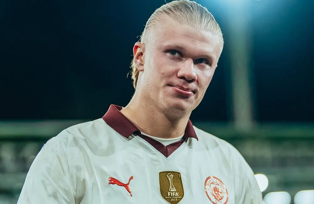 Холанд – главная ударная сила «Ман Сити». Фото: ФК «Манчестер Сити»