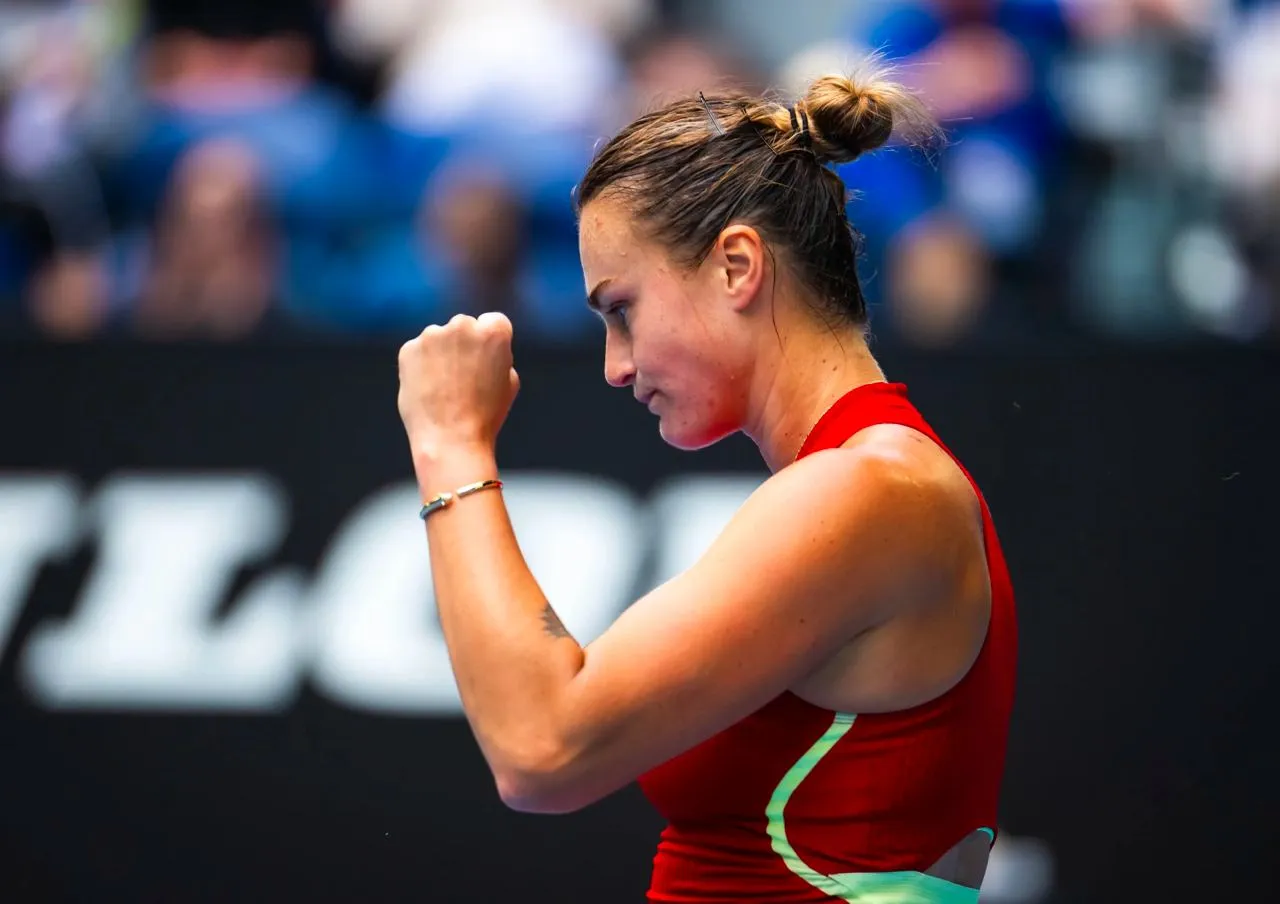Арина Соболенко в Мельбурне. Фото: WTA
