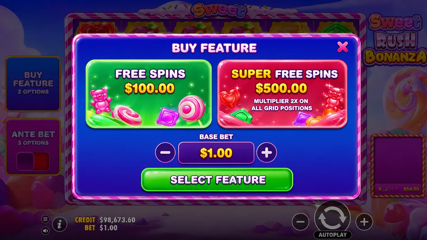 Sweet Rush Bonanza