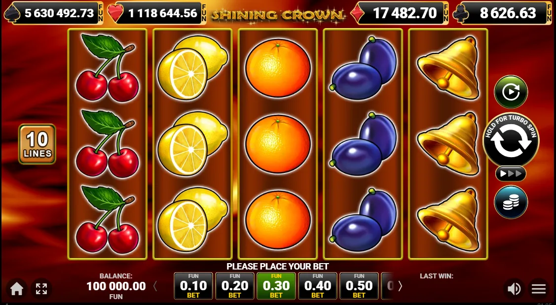 Игровое поле Shining Crown