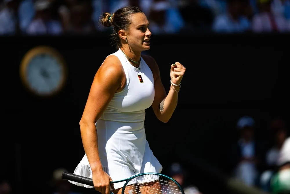 Арина Соболенко третий раз играла в полуфинале Уимблдона. Фото: WTA