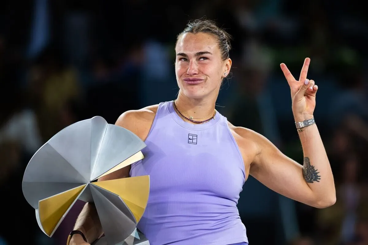 Белоруска побеждала в Мадриде три раза. Фото: WTA