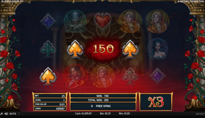 Blood Rose Free Spins