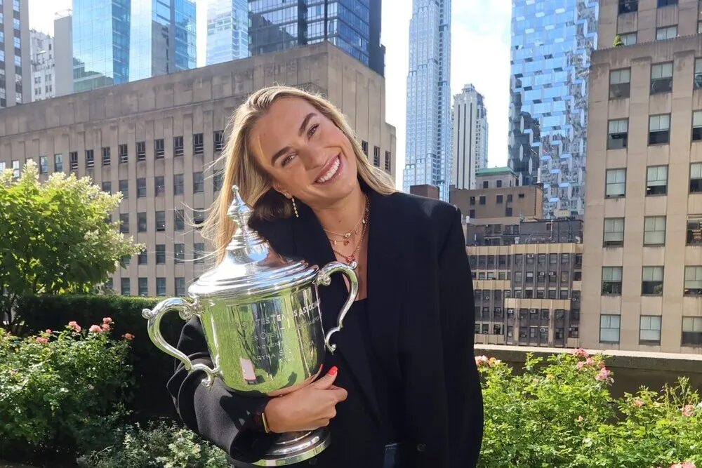 Победа на US Open принесла Арине Соболенко чек на 5 млн долларов. Фото: WTA