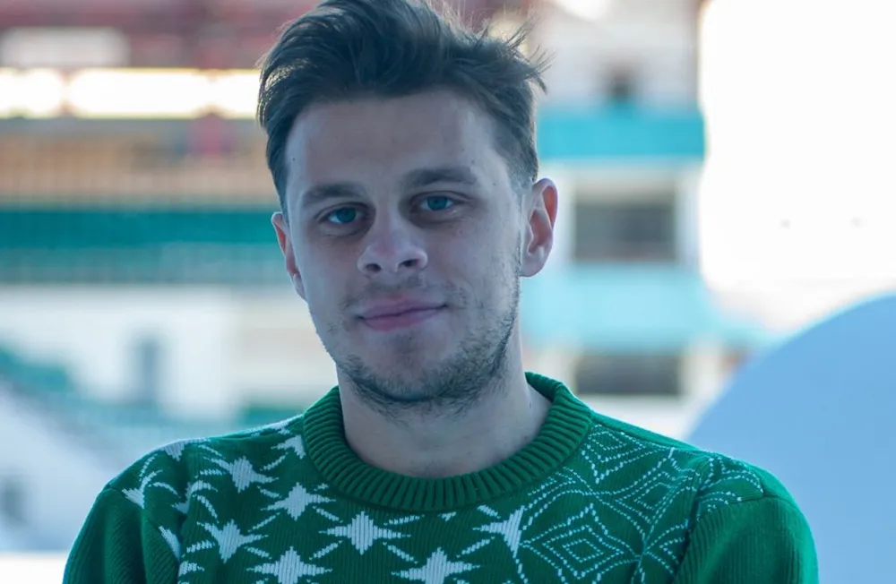 Даниил Силинский. Фото: ФК «Гомель»