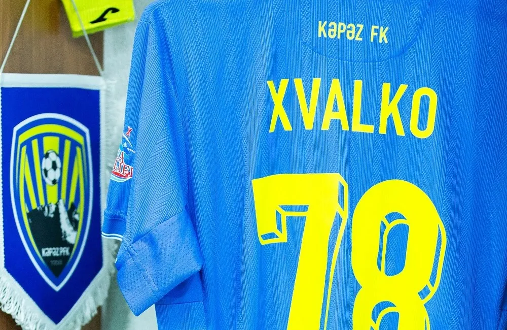Егор Хвалько. Фото: ФК «Кяпаз»