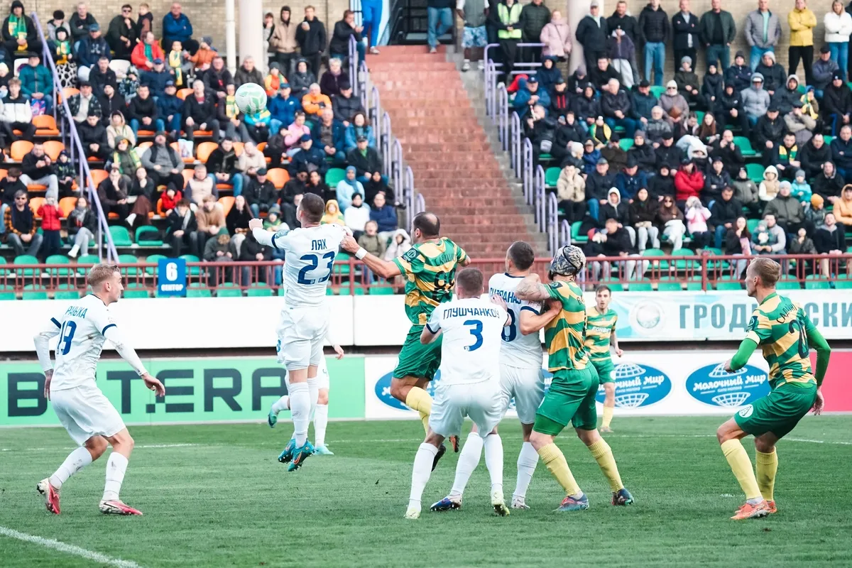 Матч брестского «Динамо» и Гродненского «Немана». Фото: ФК «Неман»