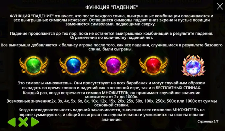 правила игры Gates of Olympus 1000
