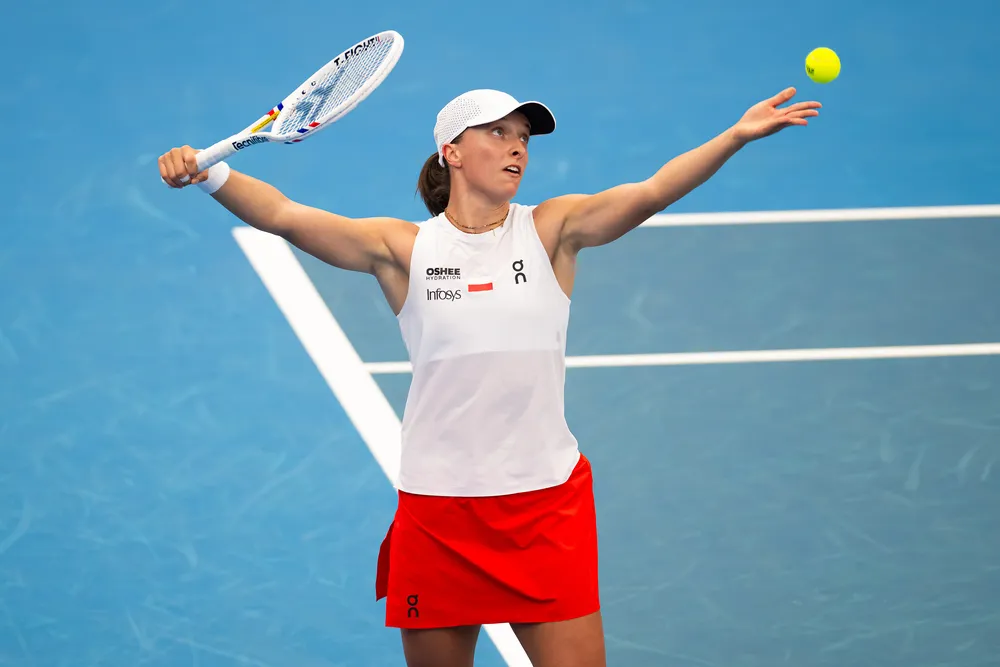 Ига Швентек. Фото: WTA