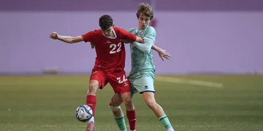 Сборная Беларуси U-17 в финале Кубка Развития уступила сверстникам из России