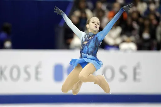 Трусова представила свою короткую программу в финале Гран-при