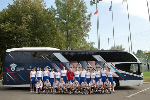 У сборной России по футболу появился новый автобус