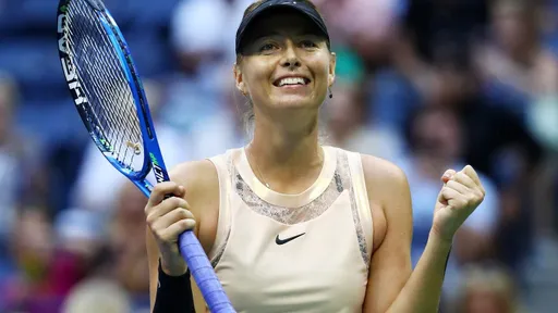 Мария Шарапова получила перстень US Open за победу на турнире в 2006 году