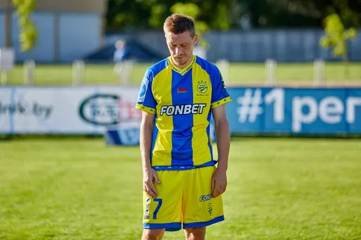 Хавбек БАТЭ Юрий Ковалев оценил уровень Высшей лиги